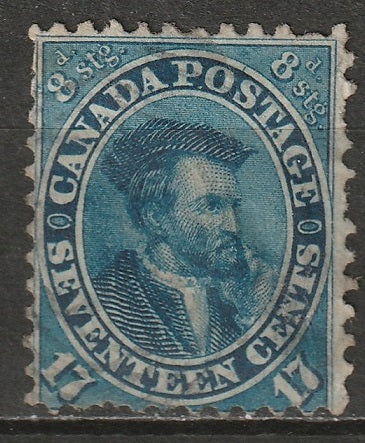 Canada 1859 Sc 19 used