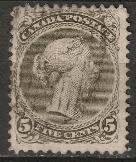 Canada 1875 Sc 26 used