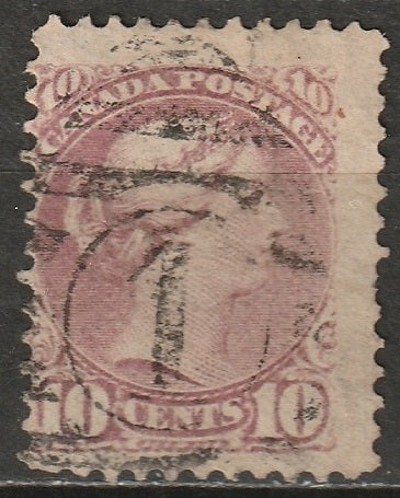 Canada 1872 Sc 40 used