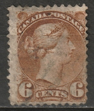 Canada 1872 Sc 39b used