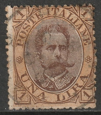 Italy 1889 Sc 56 used