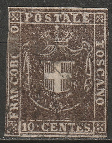 Italy Tuscany 1860 Sc 19 used