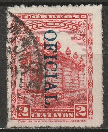 Mexico 1926 Sc O168 official used