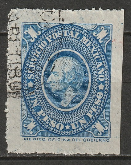 Mexico 1884 Sc 161 used