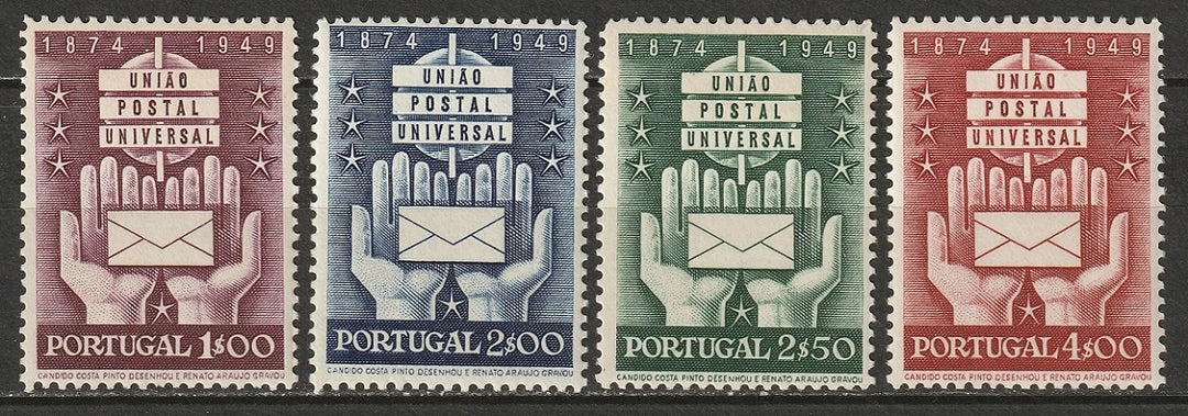 Portugal 1949 Sc 713-6 set MNH**