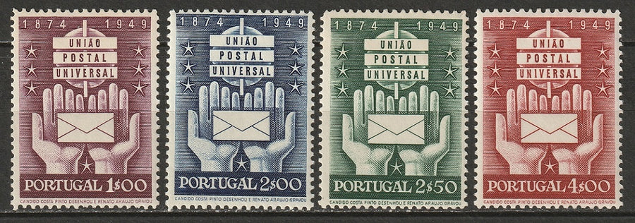 Portugal 1949 Sc 713-6 set MNH**