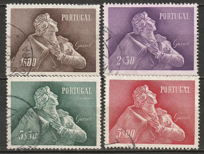 Portugal 1957 Sc 824-7 set used