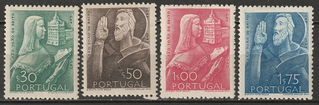 Portugal 1948 Sc 689-92 set MH*