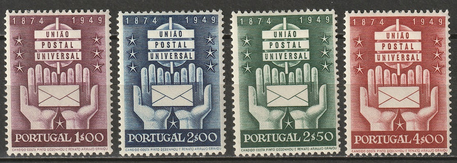 Portugal 1949 Sc 713-6 set MH*