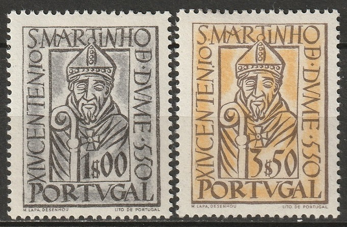 Portugal 1953 Sc 776-7 set MH*