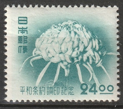 Japan 1951 Sc 548 MNH** crease