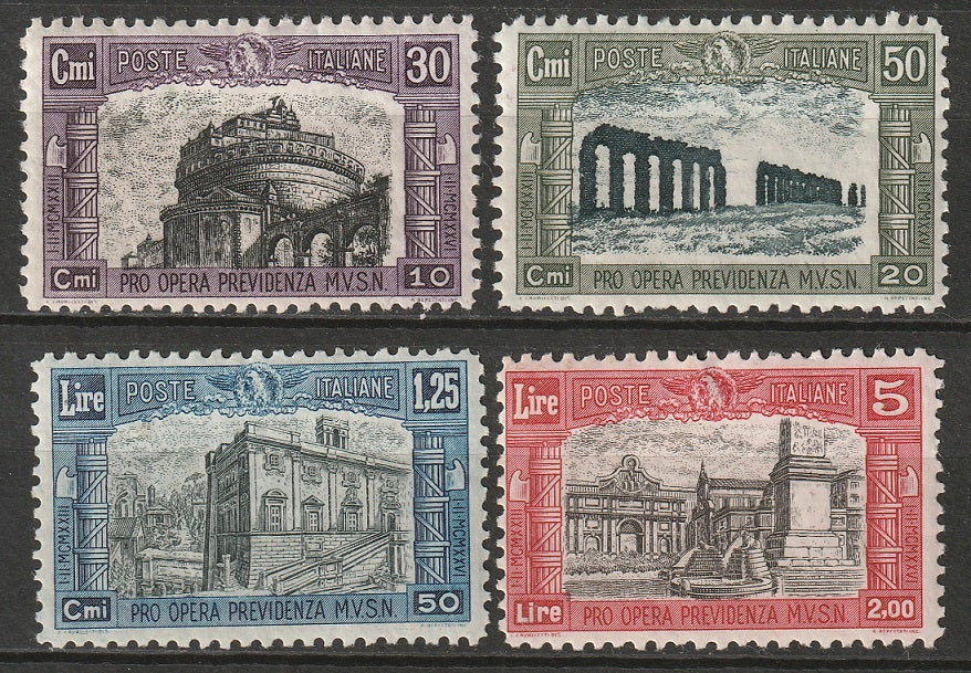 Italy 1928 Sc B30-3 set MLH*