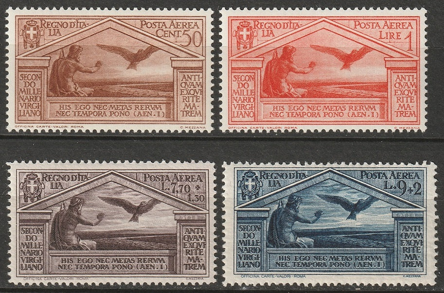 Italy 1930 Sc C23-6 air post set MLH*