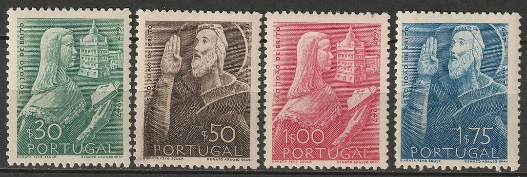 Portugal 1948 Sc 689-92 set MLH*