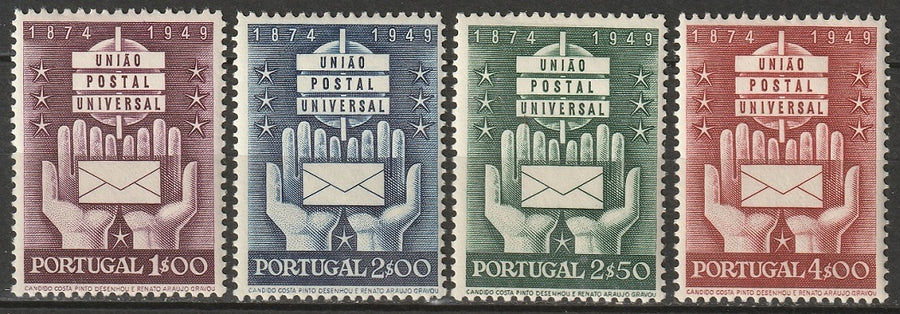 Portugal 1949 Sc 713-6 set MH*