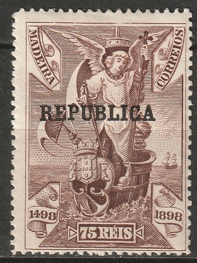 Portugal 1911 Sc 203 MH* some disturbed gum