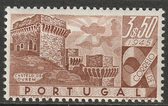 Portugal 1946 Sc 669 MH* some disturbed gum