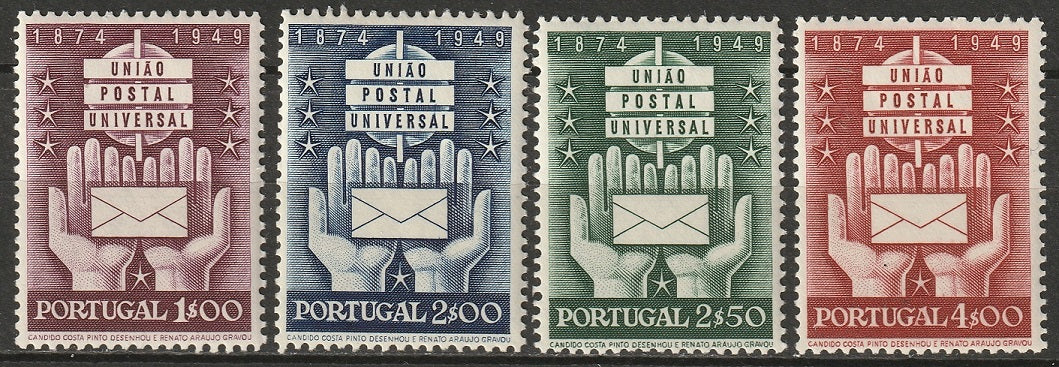 Portugal 1949 Sc 713-6 set MNH**