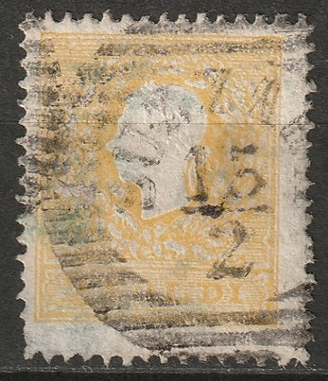 Lombardy Venetia 1858 Sc 7 used type II Suzzara CDS