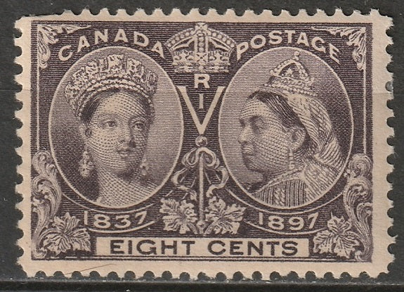 Canada 1897 Sc 56 MH* some disturbed gum torn corner