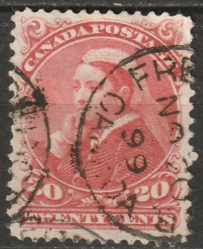 Canada 1893 Sc 46 used Fredericton CDS