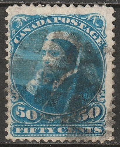 Canada 1893 Sc 47 used cork cancel