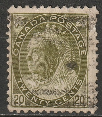 Canada 1900 Sc 84 used