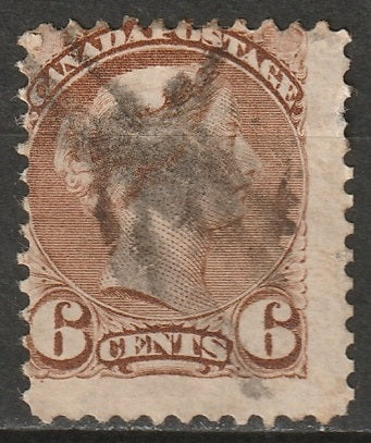 Canada 1872 Sc 39 used