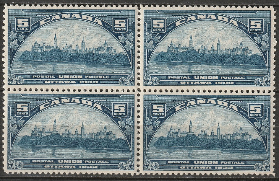 Canada 1933 Sc 202 block MH*/MLH*