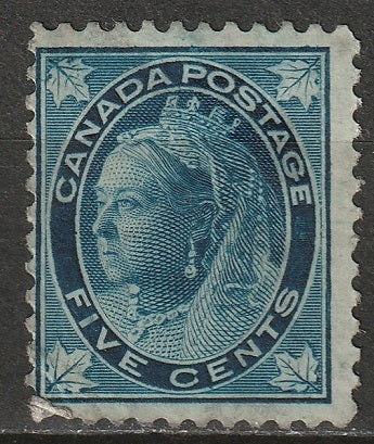 Canada 1897 Sc 70 MNG folded corner