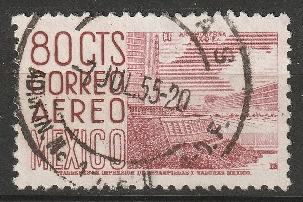 Mexico 1953 Sc C213 air post used