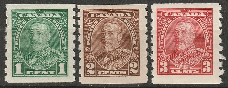 Canada 1935 Sc 228-30 coil set MLH*