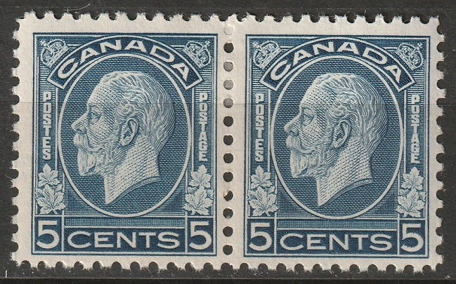 Canada 1932 Sc 199 pair MH* toned gum