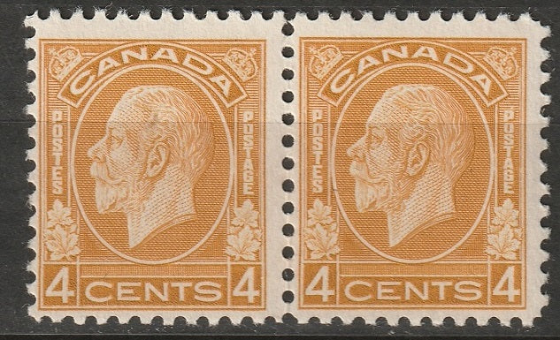 Canada 1932 Sc 198 pair MLH* partial gum