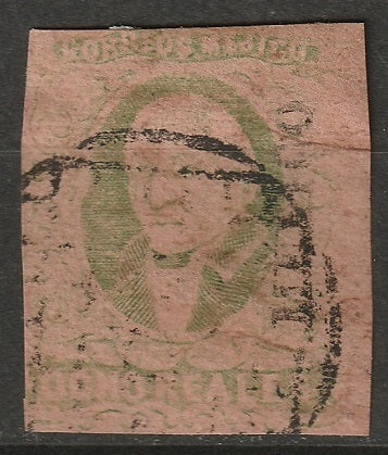 Mexico 1861 Sc 12 used Mexico overprint