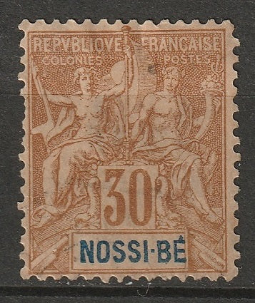 Nossi-Be 1894 Sc 40 MNG