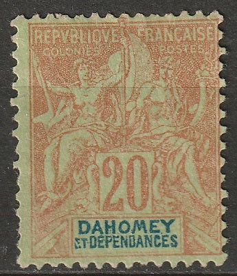 Dahomey 1904 Sc 7 MNG