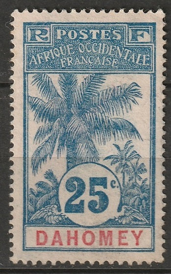 Dahomey 1906 Sc 23 MNG