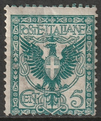 Italy 1901 Sc 78 MLH* crazed gum/crease