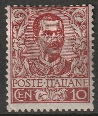 Italy 1901 Sc 79 MH* crazed/toned gum