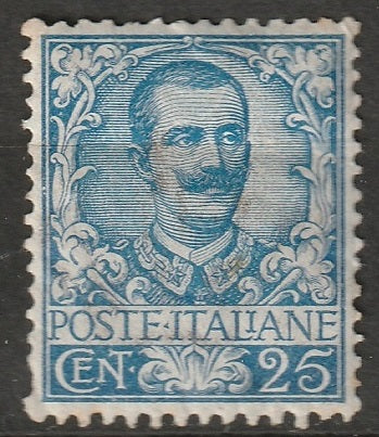 Italy 1901 Sc 81 MH* crazed gum/crease