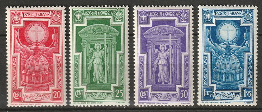 Italy 1933 Sc 310-3 partial set MLH* some toned gum