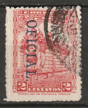 Mexico 1926 Sc O168 official used