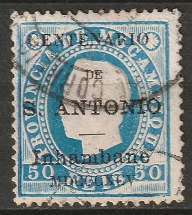 Inhambane 1895 Sc 6a used toned back