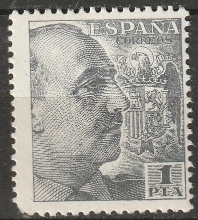 Spain 1940 Sc 702a MNH** damaged corner