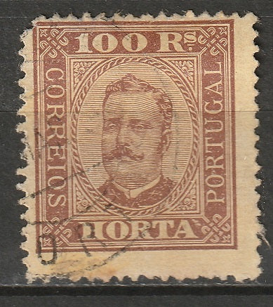 Horta 1893 Sc 9 used torn corner/stain