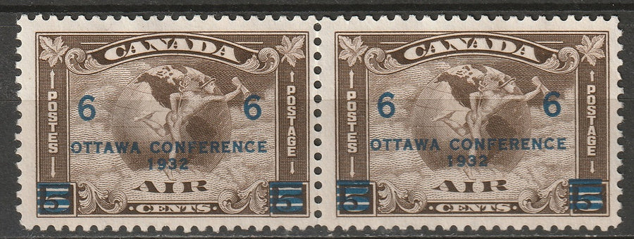 Canada 1932 Sc C4 air post pair MNG(*)