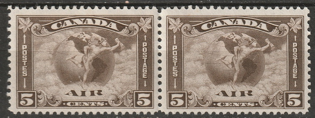 Canada 1930 Sc C2 air post pair MLH*