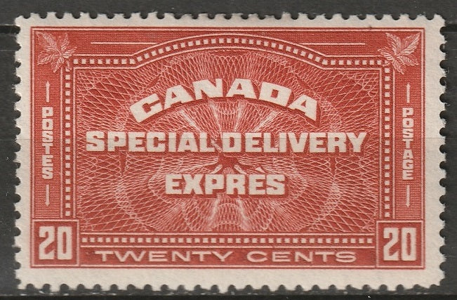 Canada 1930 Sc E4 special delivery MLH*