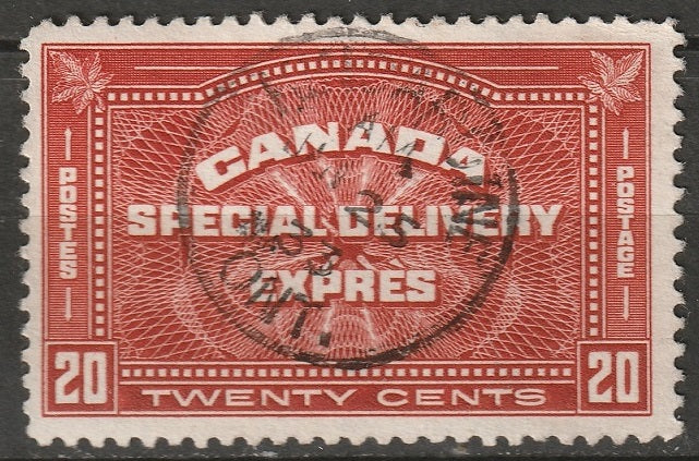 Canada 1932 Sc E5 special delivery used Kincardine ON CDS